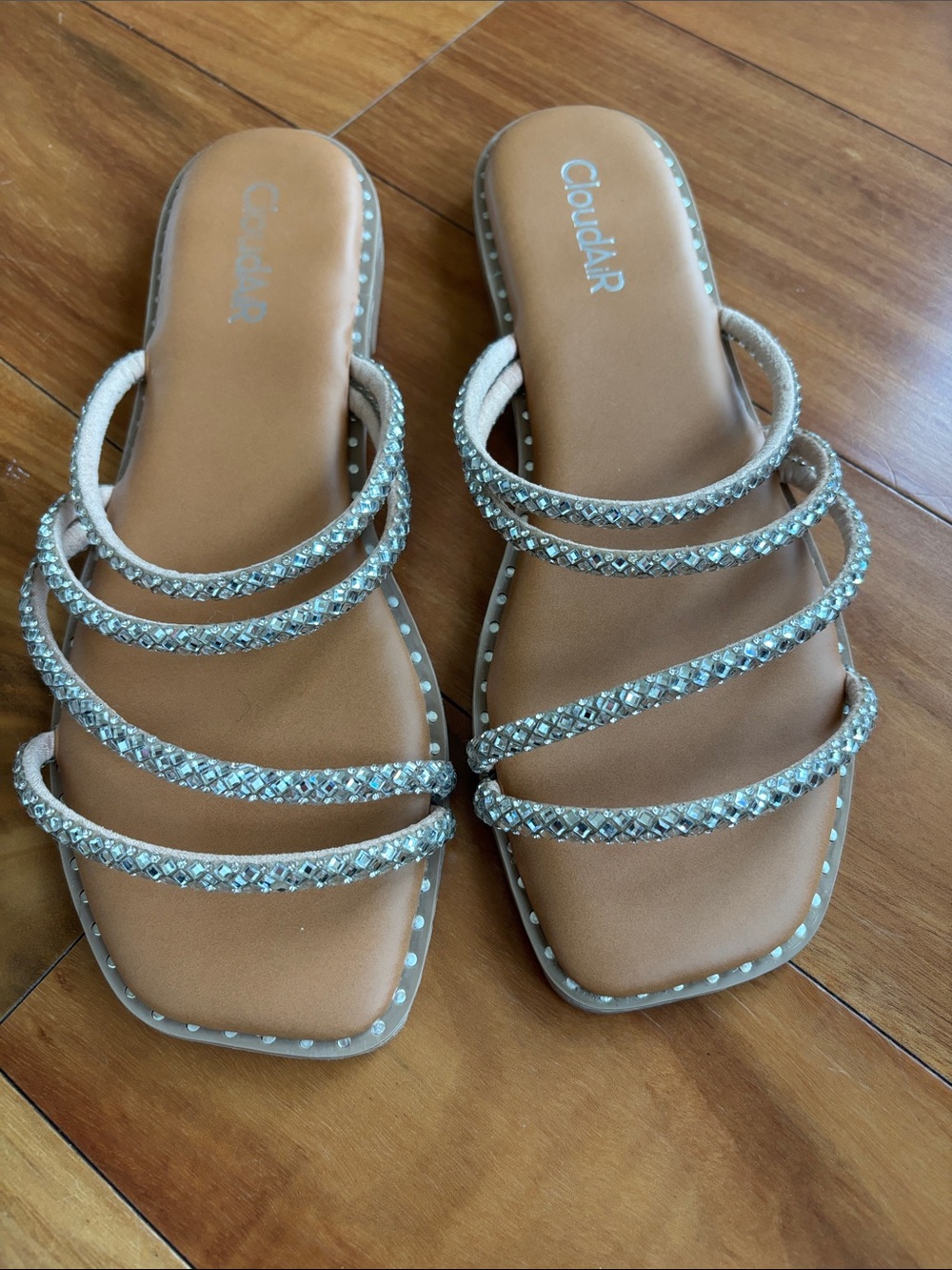 Rhinestone sandals - Picture 3 of 5